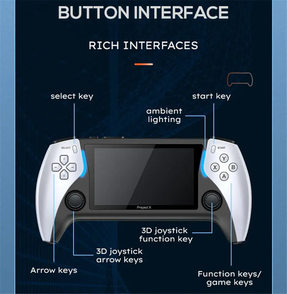 Consola Portátil X9 con 20.000 Juegos