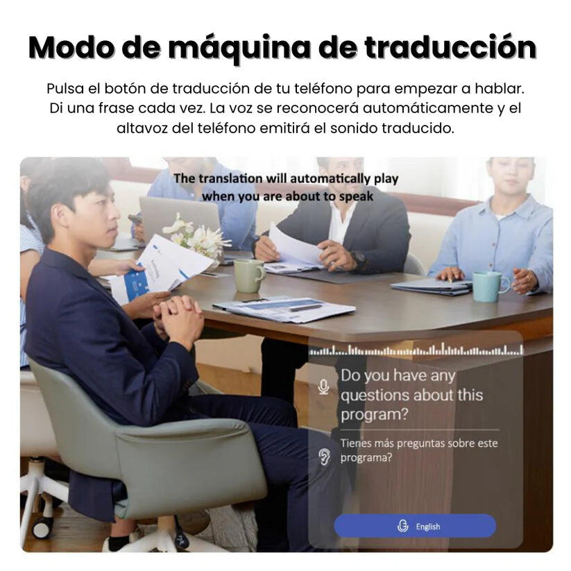 Auriculares Traductores en Tiempo Real