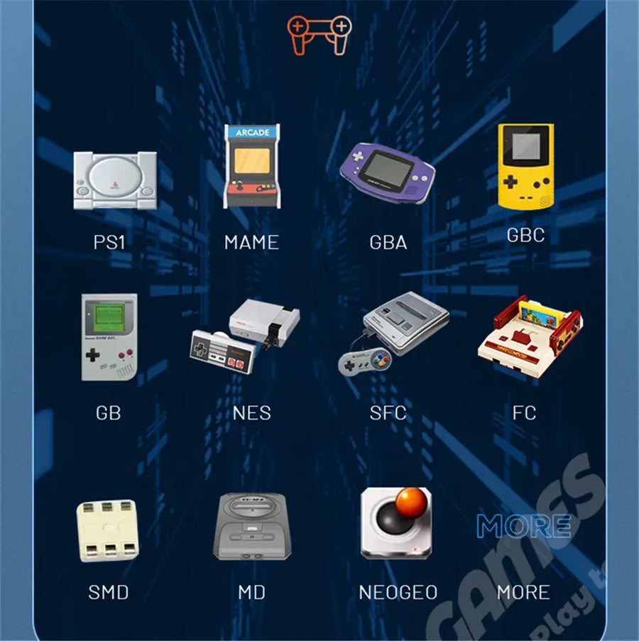 Consola Portátil X9 con 20.000 Juegos