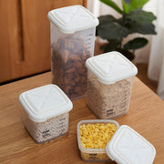 Recipientes apilables con tapa | Set 4