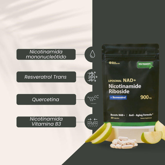 NAD+ Resveratrol Liposomal | ViamoMas