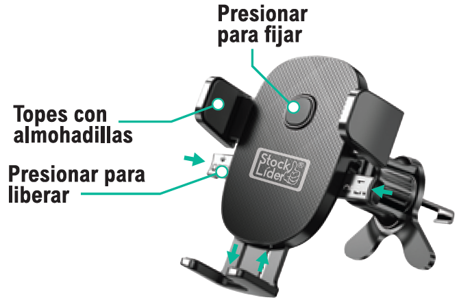 Fija el móvil en 1 gesto