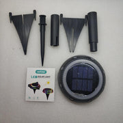 Luz solar jardín LED para exterior