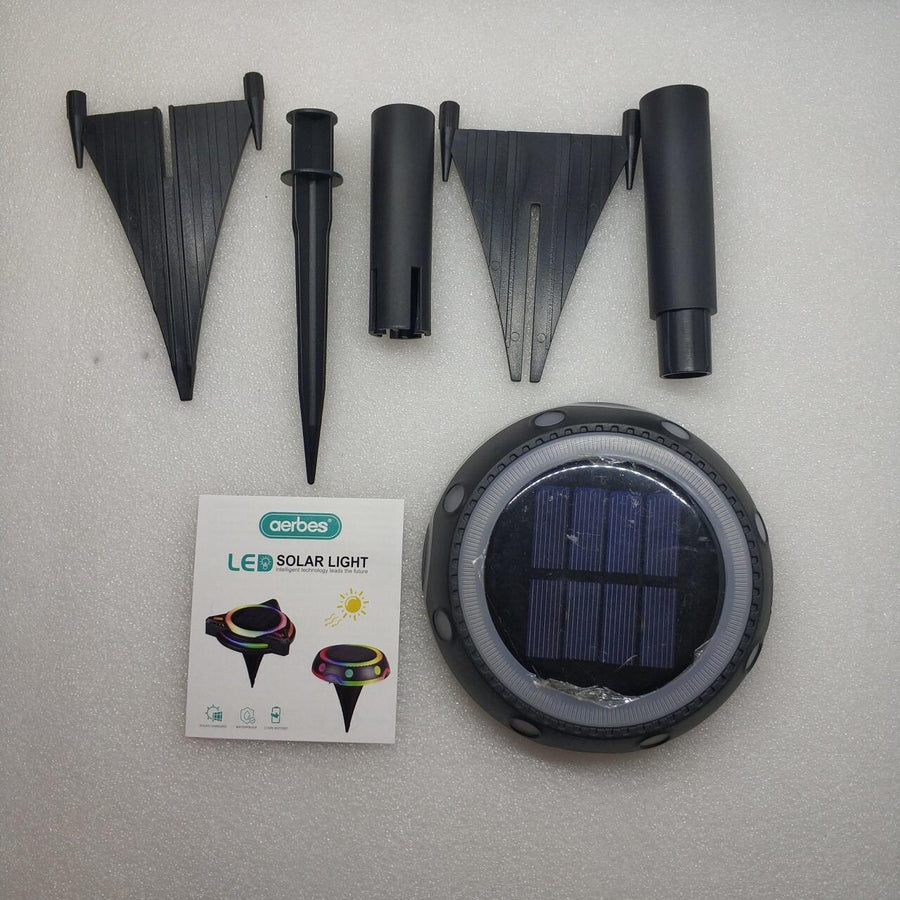 Luz solar jardín LED para exterior