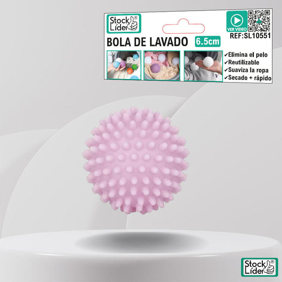 Bola de lavado para pelo y pelusas