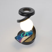 Lámpara Luna LED Levitante con Carga Qi
