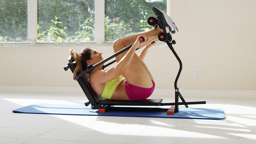 Máquina para entrenar abdominales en casa