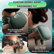 Masajeador cervical y espalda 4D con calor