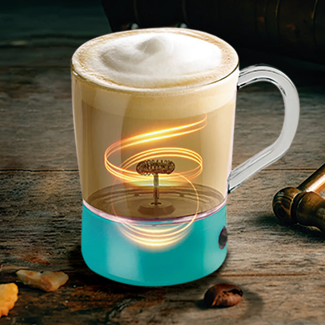 Taza capuccino para café con espuma