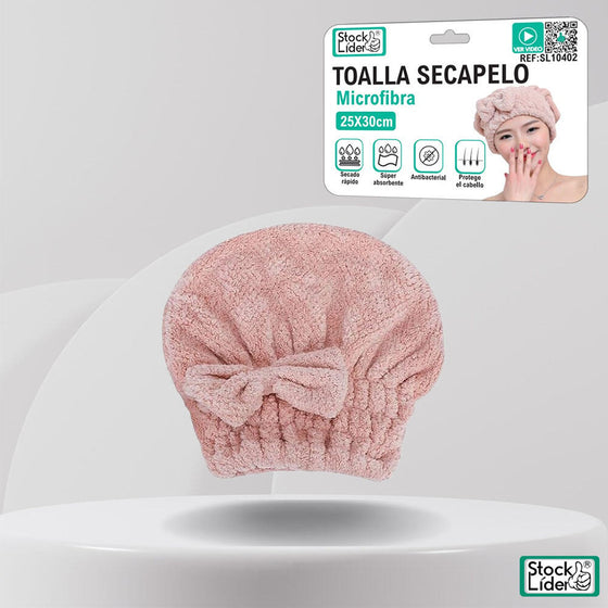 Toalla secapelo 25x30 cm para cabello