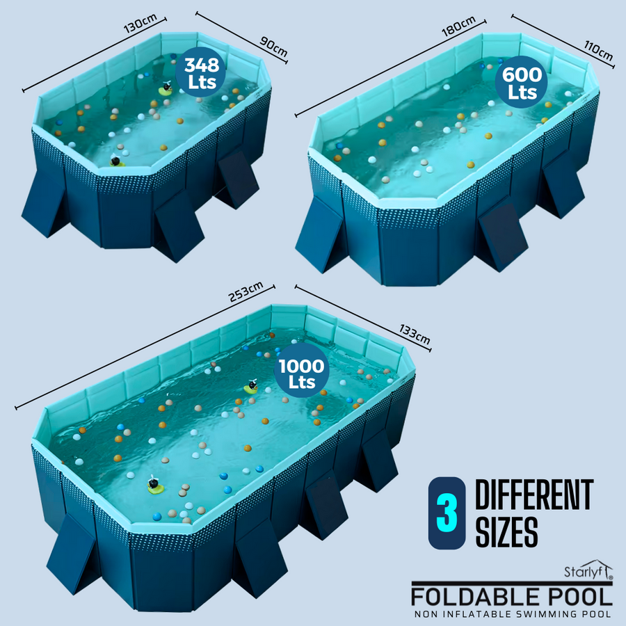 Piscina plegable para jardín y terraza