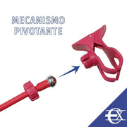 Soporte móvil pinza metal para coche y moto