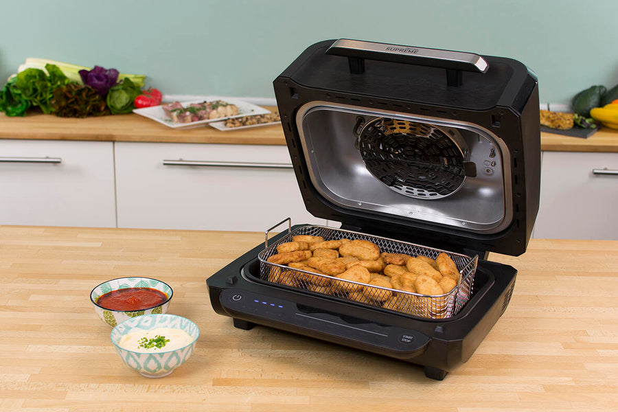 Grill horno air fryer 8 en 1 | ViamoMas