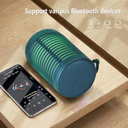 Altavoz portátil Bluetooth 5 con luz LED