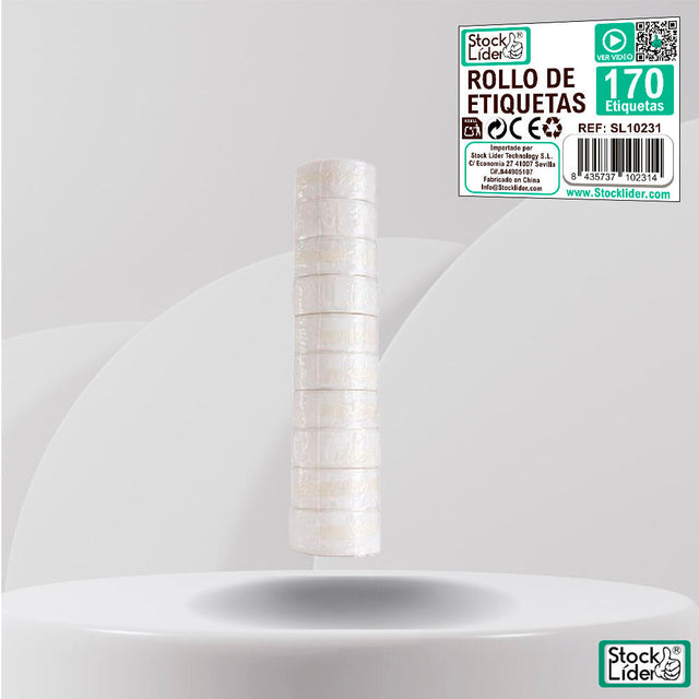 Rollo de etiquetas 170 uds | Orden fácil
