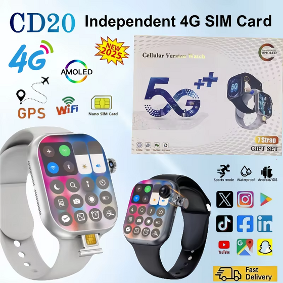 Smartwatch con SIM CD20 para llamadas