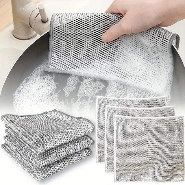 Paños de limpieza reutilizables 10 uds
