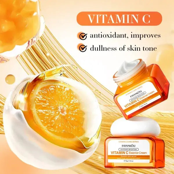 Crema Facial Vitamina C Iluminadora 50g