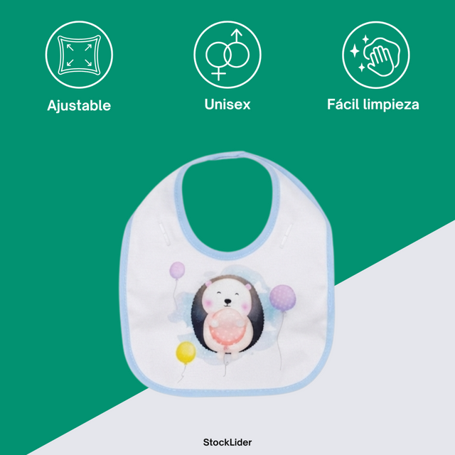 Baberos para bebé ajustables | ViamoMas