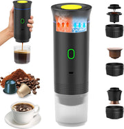 Cafetera portátil 3 en 1 recargable