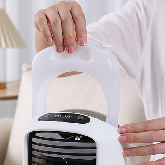 Aire acondicionado portátil USB 4 en 1