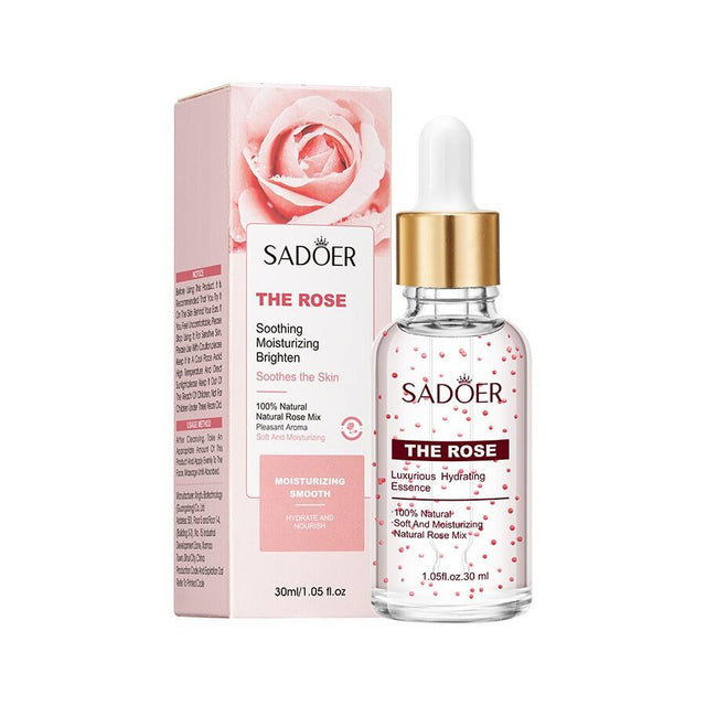Esencia Facial Hidratante Natural Rosa 30ml