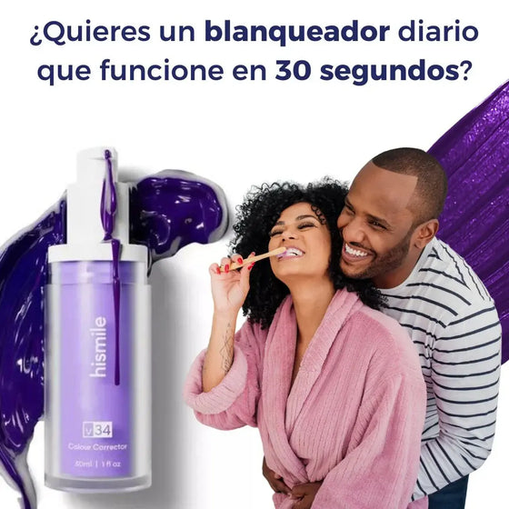 Blanqueador Dental Lila V34 | ViamoMas