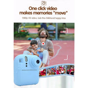 Cámara Infantil Impresión Instantánea 1080P