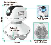Masajeador portátil USB-C | ViamoMas