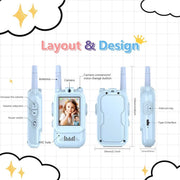 Walkie talkie para niños | Juego al aire libre