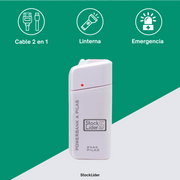 Powerbank a pilas AA con linterna LED