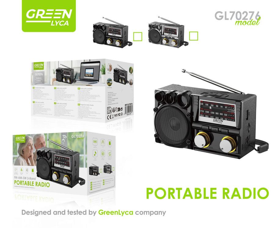 Música y FM en cualquier rincón