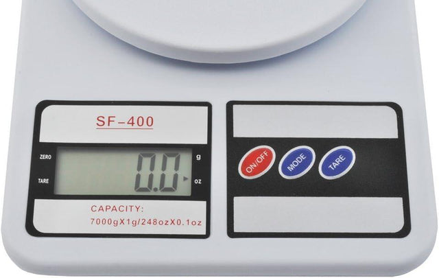 Báscula electrónica precisa para taller