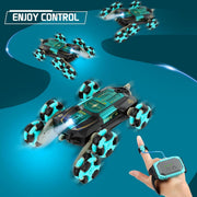 Coche acrobático RC con gestos 360°
