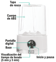 Mini lavadora portátil recargable | ViamoMas