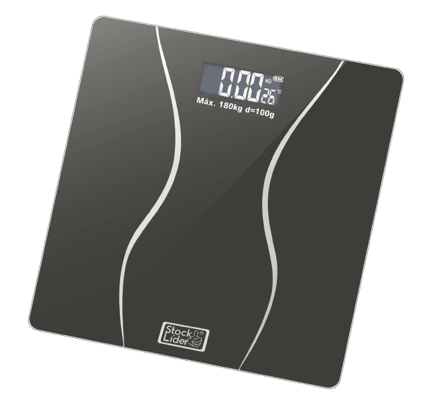 Báscula digital precisa con pantalla LCD