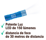Linterna LED aluminio pack 12 | ViamoMas