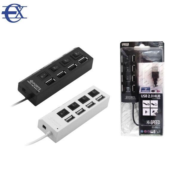 Hub con 4 Puertos USB compacto
