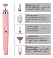 Lima de uñas eléctrica 5 en 1
