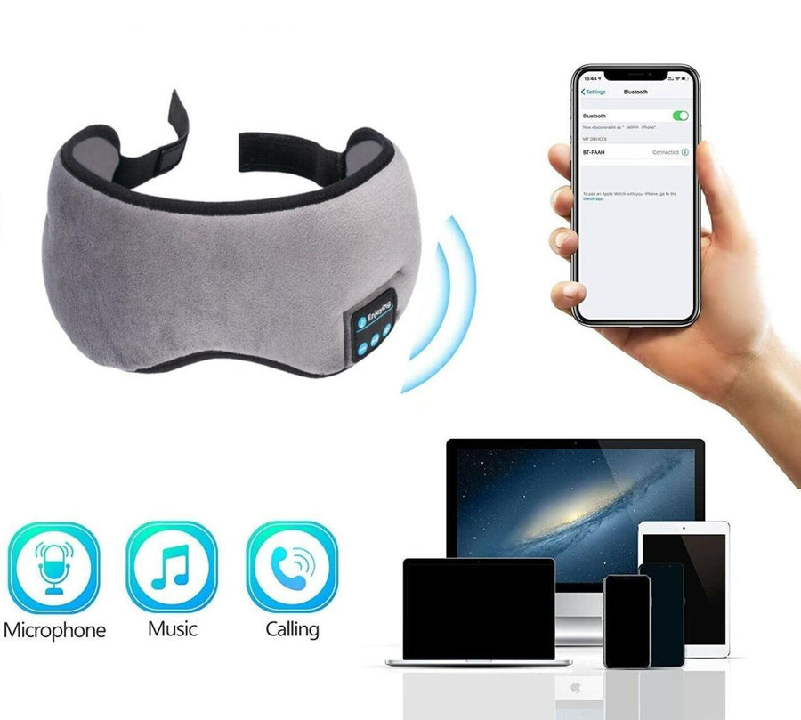 Antifaz Bluetooth para Dormir Cómodo