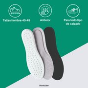 Plantillas recortables hombre cómodas