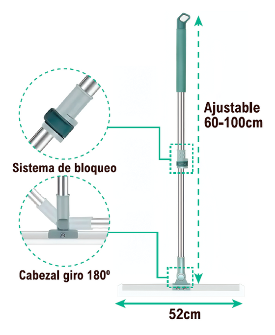 Escoba multifunción de silicona | ViamoMas