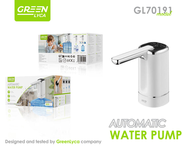 Bomba de agua USB para garrafas