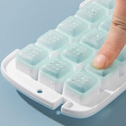 Máquina cubitos hielo 2 en 1 con tapa