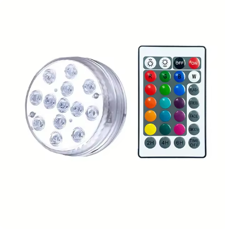 Luz RGB acuático para piscina y baño