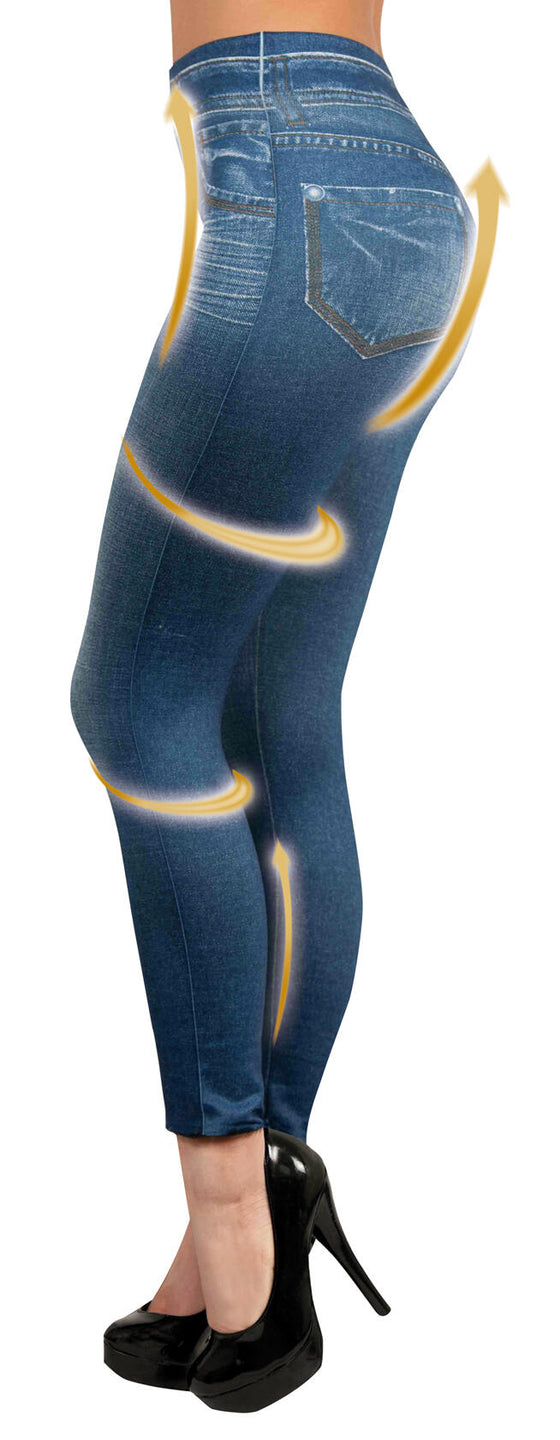 Jeggins moldeadores efecto jeans | Set 3