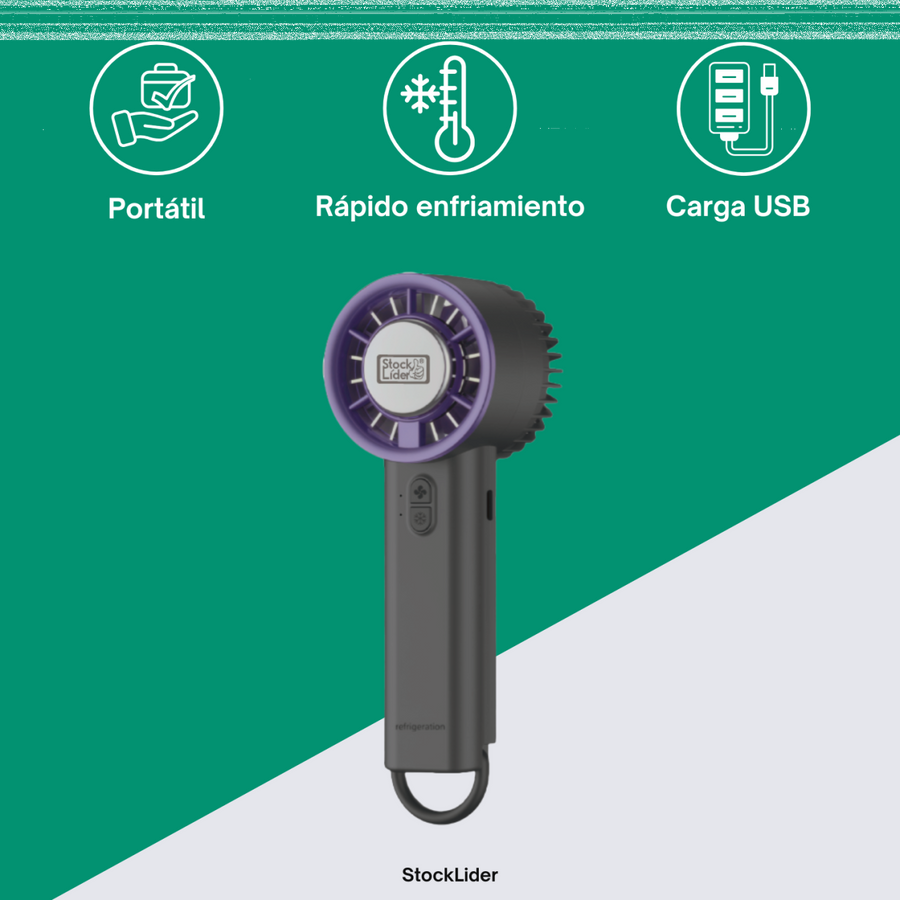 Ventilador de alta velocidad portátil