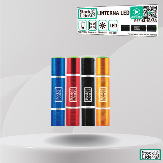 Linterna LED compacta y resistente | ViamoMas