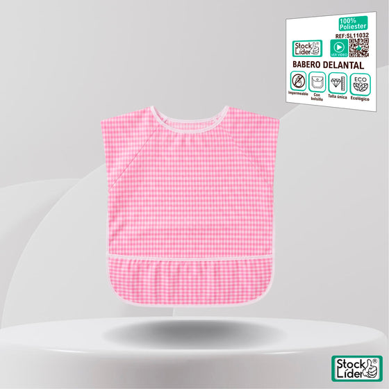 Babero delantal impermeable para bebé