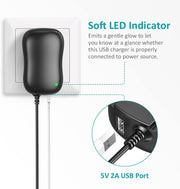 Adaptador universal de corriente de viaje